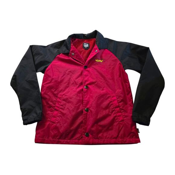 Vans Off The Wall Torrey Disney Mickey Mouse Windbreaker Boy SZ M Youth Jacket - Picture 2 of 6